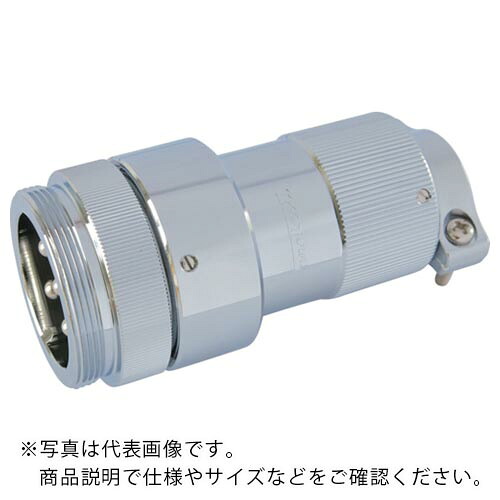 七星 ( 七星科学研究所 ) 防水メタルコネクタ NWPC-40シリーズ 3極 AD18 ( NWPC-403-AD18 ) 【メーカー取寄】