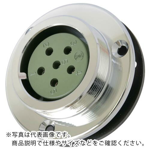 七星 ( 七星科学研究所 ) 防水メタルコネクタ NWPC-44シリーズ 2極 RF ( NWPC-442-RF ) 【メーカー取寄】