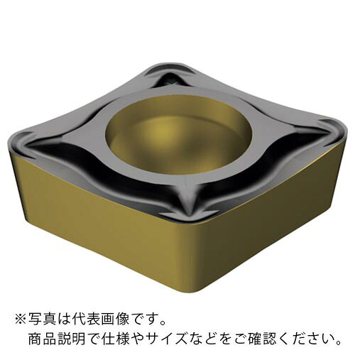 SANDVIK ( サンドビック ) コロターン107 旋削用ポジチップ(122) 4415 ( CCMT 09 T3 04-UM 4415 (122) ) 【10個セット】