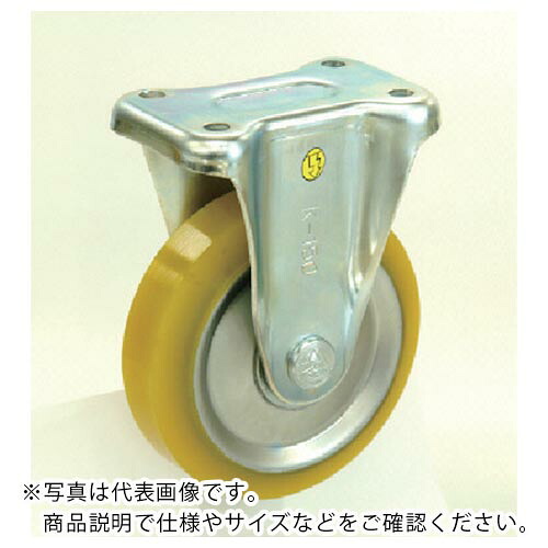 シシク ( シシクSISIKUアドクライス ) 静電気帯電押しとどめるキャスター 200径 くっ付けるストッパー付 制電性ウレタン拷問台 ( EUWKB-200 ) 【製造業者取寄】