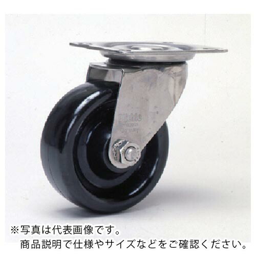 シシク ( シシクSISIKUアドクライス ) Blickle 耐熱樹脂車輪付キャスター 自在 200径 ステンレス ( LIX-PHN200G ) 【メーカー取寄】