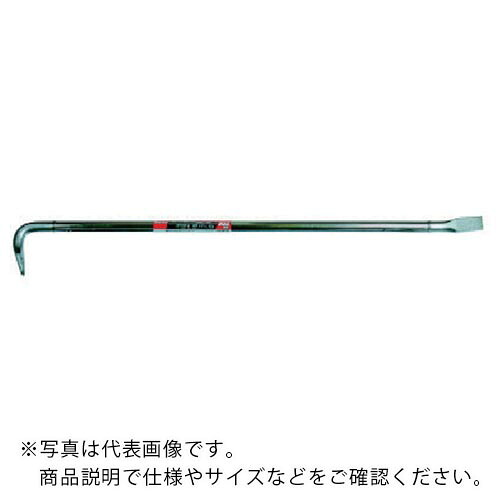 モクバ印 ( 小山刃物製作所 ) 中空L型バール 900mm ( CP15-900 ) 【メーカー取寄】