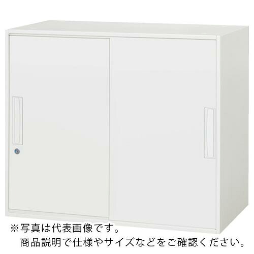 DAISHIN ( ダイシン製作 ) 壁面納める庫 引戸型 上下兼用W800 白いこと ( V840-07S ) 【製造業者取寄】