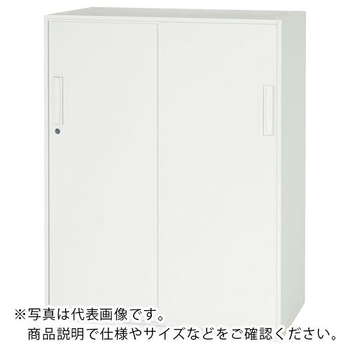 DAISHIN ( ダイシン工業 ) 壁面収納庫 引戸型 下置き専用W800 ホワイト ( V840-11S ) 【メーカー取寄】