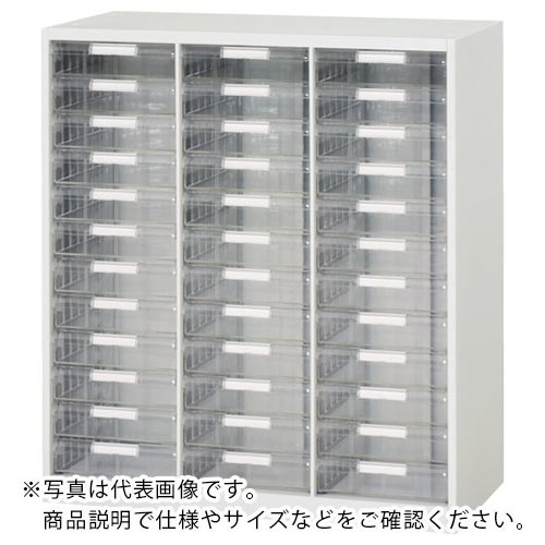DAISHIN ( ダイシン工業 ) 壁面収納庫 B4レターケース型 下置き専用D400 ホワイト ( V940-11PDB ) 【メーカー取寄】