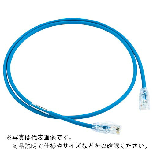 PANDUIT ( パンドウイット ) カテゴリ6A細径パッチコード 30m 青 ( UTP28X30MBU ) 【10本セット】