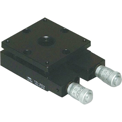 中央精機 傾斜スリムステージ 60×60 ( TD-602 ) 【メーカー取寄】