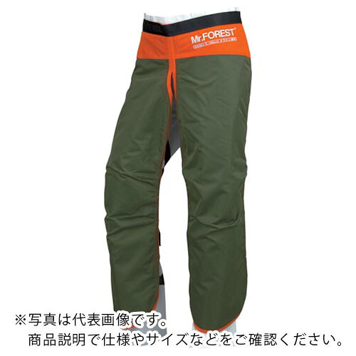 MAX ( マックス ) Mr.FOREST 防護チャップス オリーブ Lサイズ ( MT536-OL-L )