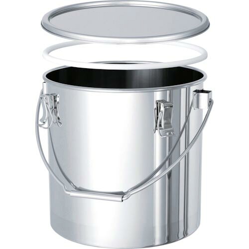 MONOVATE PTFEパッキン付テーパー型吊り下げ式密閉容器 25L ( TP-CTB-PTFE-33 ) 【メーカー取寄】