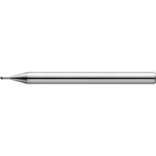 ユニオンツール 2枚刃超仕上加工用ロングネックボールエンドミル R0.15×有効長0.5×刃長0.22×首径0.28×全長50 ( CBN-LBSF2003-005 (283-5016) )