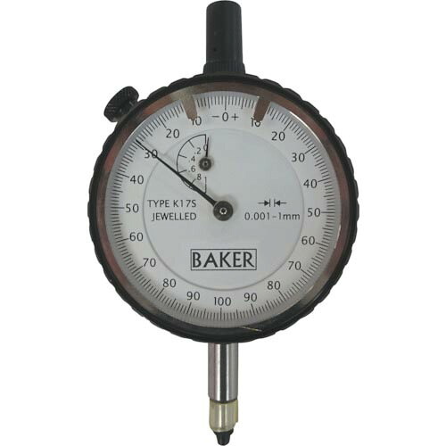 BAKER ( ベイカー ) 高精度ダイヤルゲージ タイプK17S 0.001mm ( BGK17S )