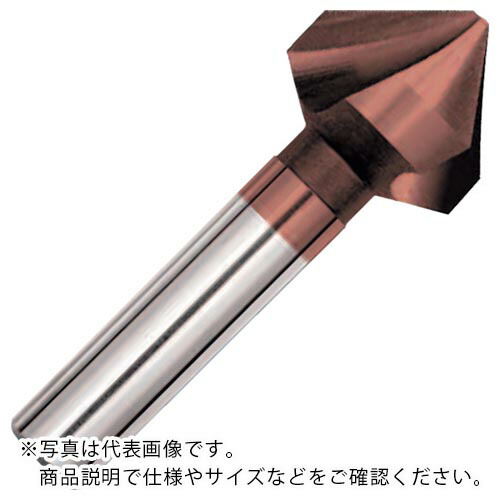 ウォーターミルズ 3枚刃カウンターシンク90°25.0xL67 HSSco+TiAlN ( WMC5TA250S10L67 )