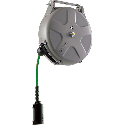 TRIENS ( 三協リール ) 導電エアーホースリール 内径6.5×外径10mm ホース全長10m グレー ( SHS-210EA )
