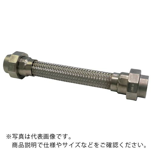TOFLE ( トーフレ ) FTAP ユニオン溶接型フレキ(フッ素樹脂パッキン付) 継手ステンレス 25AX300L ( FTAP-1125-300-SUSE )