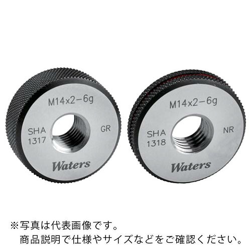 WATERS ( ウォーターズ ) 米突ねじ用輪っかゲージ(ISO\u003d新JIS) ( WGRNR-M2.5X0.45 )