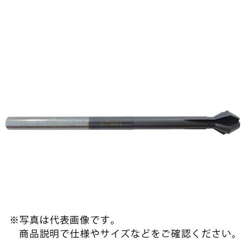 ウォーターミルズ 面取り截断機 裏座ぐりチャンファーミルズ60°8.0D×100 TiAlCN ( WMCM06080100A60 ) その他-花・ガーデン・DIY-DIY・工具
