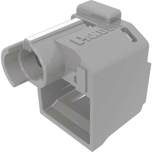 PANDUIT ( パンドウイット ) パッチコードロック(LANケーブルロック) ライトグレー 10個入り 専用工具1個付き ( PSL-DCPLRE-IG )