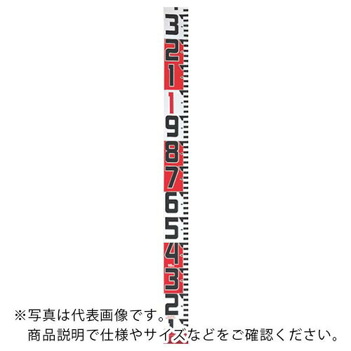 タジマ ( TJMひな型 ) シムロンロッド-100 長さ20m 1mアカシロ遣りかた 紙箱 ( SYR-20EK )