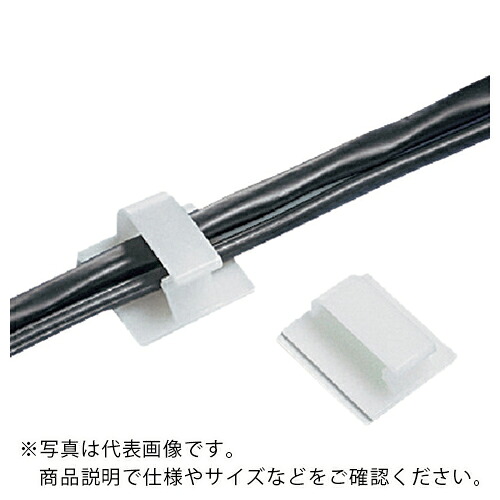 PANDUIT ( パンドウイット ) くっ付ける具 吊りひもゼムクリップ 天然ゴム系へばり付く磁気テープ付き添い人 自然的 ( BEC62-A-T ) 花・ガーデン・DIY-DIY・工具-その他