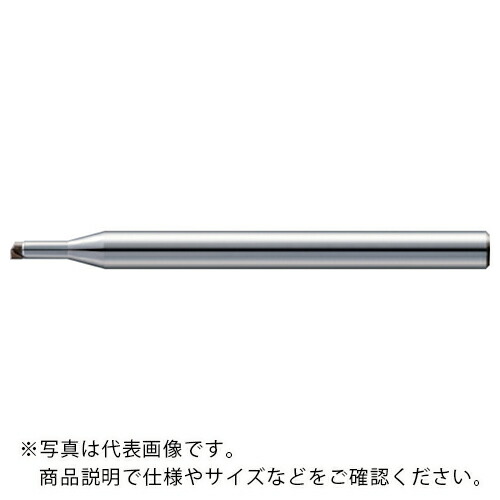 ユニオンツール 1枚刃超仕上げ加工用ロングネックラジアス 外径0.3×コーナー半径R0.02×有効長0.5×刃長0.13×首径0.28×全長50 ( CBN-RSF1003-002005 (216-0039) )
