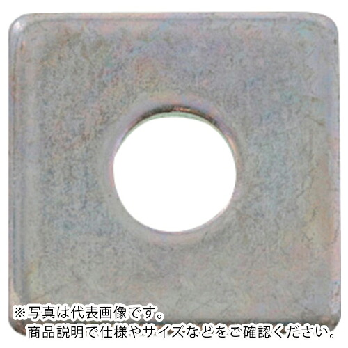 SUNCO ( サンコーインダストリー ) ドブU字(角ワッシャー(1/2)M12X40X3.2(100個入) ( W0-00-0502-0120-0000-12 )