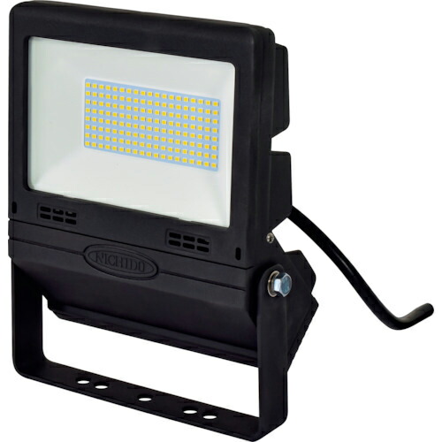 NICHIDO ( 日動加工 ) LED投光照明器 常設用坦々たるともし火50W 黒 ( LJS-FH50D-BK-50K )