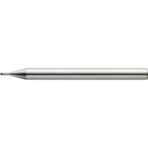 ユニオンツール 2枚刃超仕上産業用ロングネックボールエンドミル R0.15×効果のある長0.75×刃長0.22×首径0.28×全長50 ( CBN-LBSF2003-0075 (283-5017) )