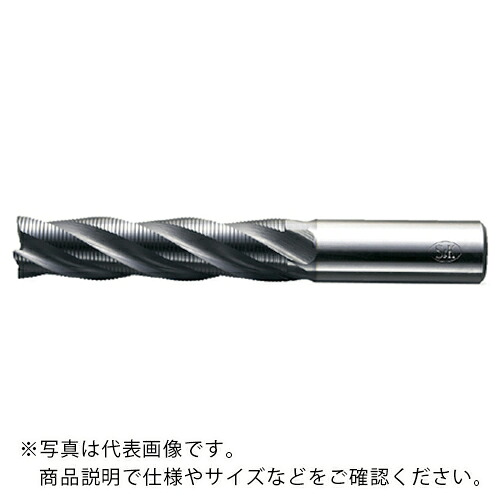 S＆K ( 三興製作所 ) Sコーティング ハイスラフィングエンドミル ファインピッチロング刃 ( S-FPAL25X100 )
