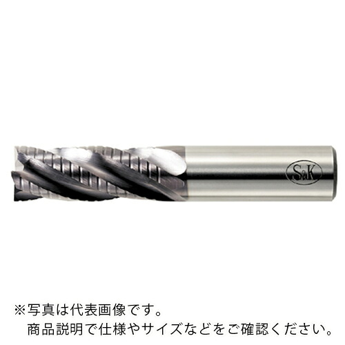 S＆K ( 三興製作所 ) FAコーティング超硬ラフィングエンドミル Nαニック ( FAGCNA25 )