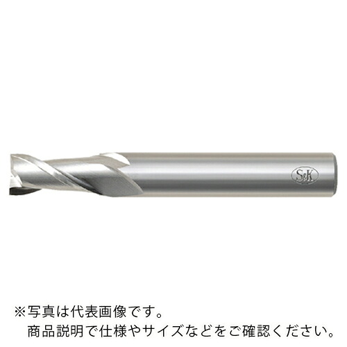 S＆K ( 三興製作所 ) ハイススクエアエンドミル 2枚刃ショート刃 ( VS2T33 )