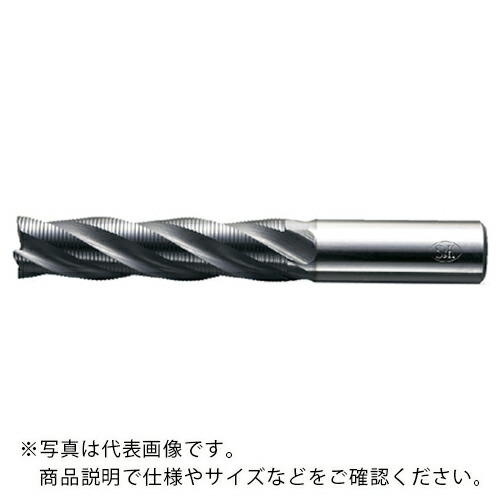 S＆K ( 三興製作所 ) Sコーティング ハイスラフィングエンドミル ファインピッチロング刃 ( S-FPAL30X100 )
