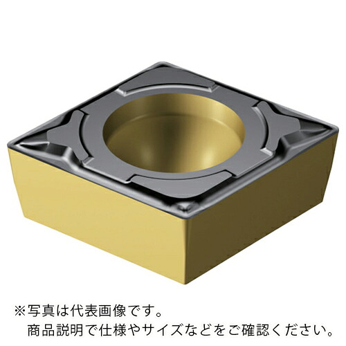 サンドビック コロターン111 旋削加工用チップ(122) 4415 ( CPMT09T304-PF4415 (122) ) 【10個セット】