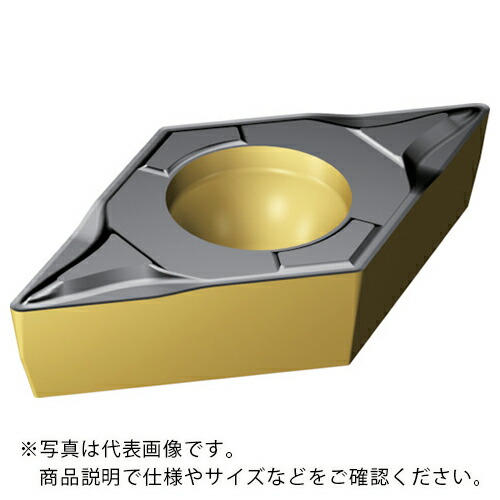 SANDVIK ( サンドビック ) コロターン111 旋削用ポジチップ(122) 4415 ( DPMT070204-PF4415 (122) ) 【10個セット】