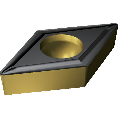SANDVIK ( サンドビック ) コロターン107 旋削用ポジチップ(122) 4425 ( DCMT 07 02 04-UF 4425 (122) ) 【10個セット】