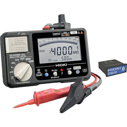 HIOKI ( 日置電機 ) 絶縁抵抗計ワイヤレスセット ( IR4052-91 )