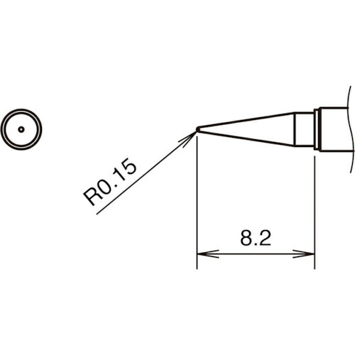 白光 こて先I型 350℃ ( T38-03I )