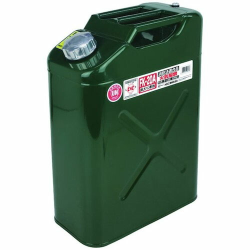 Meltec ( 大自工業 ) 20L縦型ガソリン携行缶 ( FK-20A )