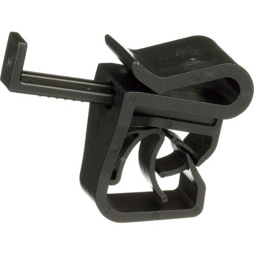 PANDUIT ( パンドウイット ) ソーラークリップ フレーム外付け用パラレル(平行)型 ストッパー付き 耐候性黒 100個入り ( UCCPD-C130 )