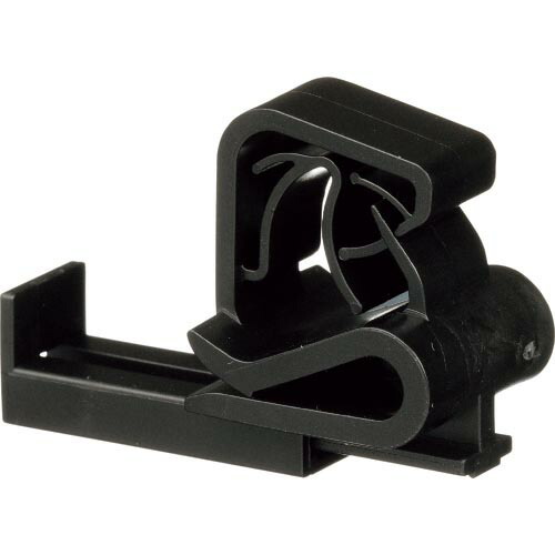 PANDUIT ( パンドウイット ) ソーラークリップ フレーム内付け用パラレル(平行)型 ストッパー付き 耐候性黒 100個入り ( UCCPU-C130 )