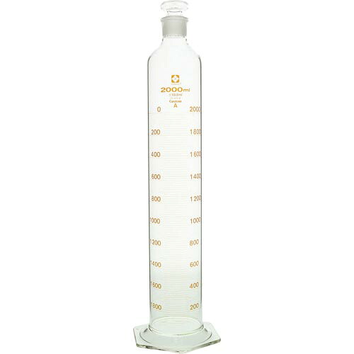 SIBATA ( 柴田科学 ) 有栓メスシリンダー カスタムA 2000mL ( 026580-20001 )