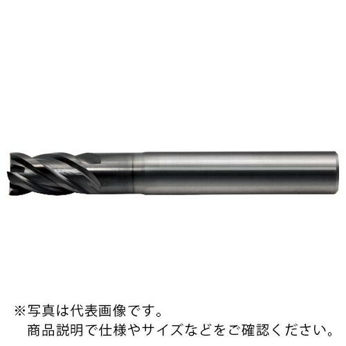 ユニオンツール 4枚刃高能率ロングネックスクエアエンドミル 外径6×有効長26×刃長9×全長70×シャンク径6 ( CXS4060-260 (247-4062) )