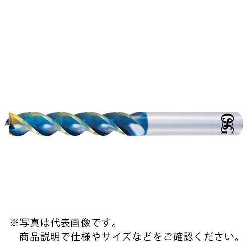 OSG ( オーエスジー ) 非鉄用超硬エンドミル 3刃 ロング形 スクエア 5D 8557355 ( AE-TL-N 10X50(8557355) )