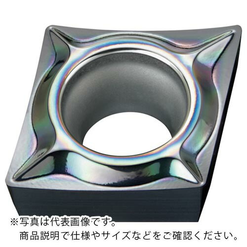 三菱 ( 三菱マテリアル ) 旋削用インサート 80°菱形ポジ PVDコーティング MS9025 ( CCGT060201M-LS-P MS9025 ) 【10個セット】