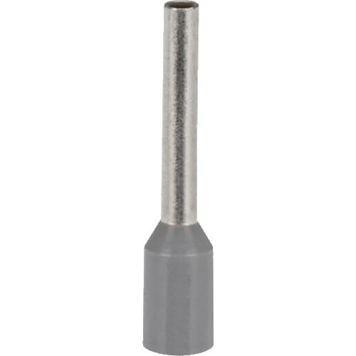 PANDUIT ( パンドウイット ) 絶縁付フェルール端子(SingleWire DIN規格) AWG26 グレー 500本入 ( FSD72-8-D )