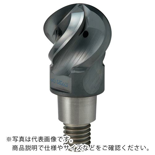 三菱 ( 三菱マテリアル ) ヘッド交換式エンドミル 4枚刃ワイドボールヘッド EP7020 ( IMX16B4WH20008S EP7020 )