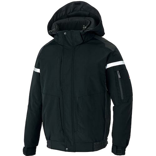 アイトス フルハーネス相応う防寒上衣黒いことL ( AZ8976-010-L )