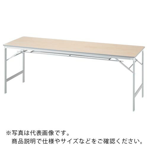ノア 軽量アルミ脚折りたたみテーブル 1800X450 ベーシックグレー AK-1845-GC ( AK1845GC ) (株)ノア