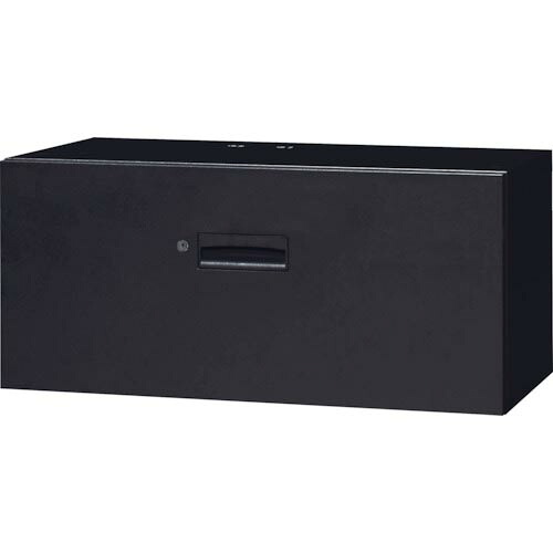 DAISHIN ( ダイシン工業 ) パーソナルロッカー用1段引出書庫 ブラック色 ( L945-104D-B ) 【メーカー取寄】