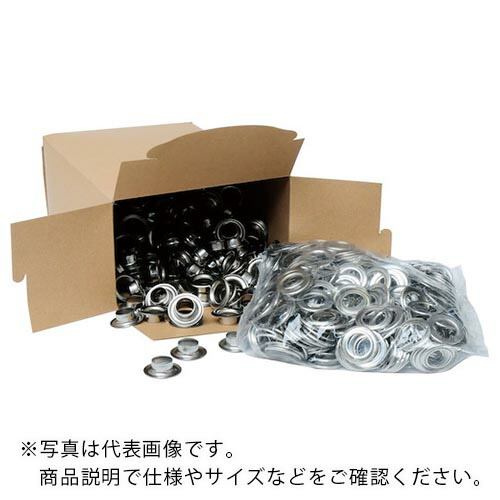 ファミリーツール ( イチネンアクセス ) 両面ハトメ 12mm(#28)ステンレス製 1000組 ( 51497 ) 【メーカー取寄】