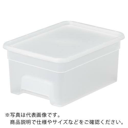 SANKA 収納ボックス ナチュラ オンボックス S クリア ( NOB-SCL ) 【16個セット】 【メーカー取寄】